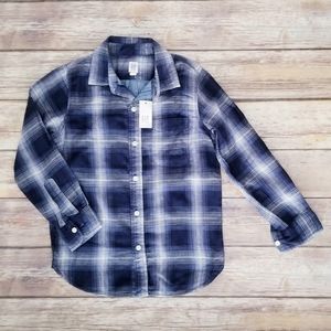 Gap Boy Plaid Shirt Size  M8